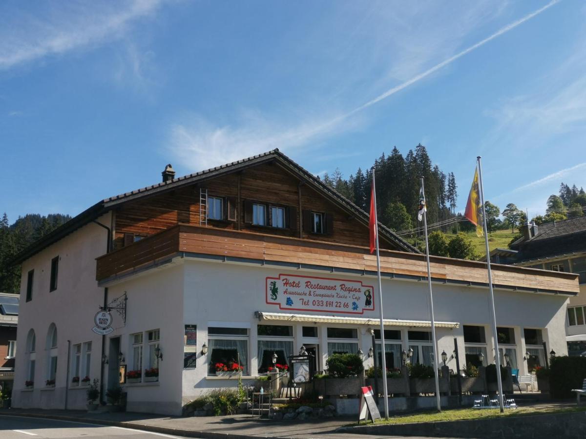 Hotel Restaurant Regina Beatenberg Exterior foto